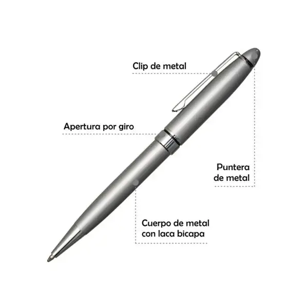 Bolígrafo Metálico Modelo MB - Imagen 3